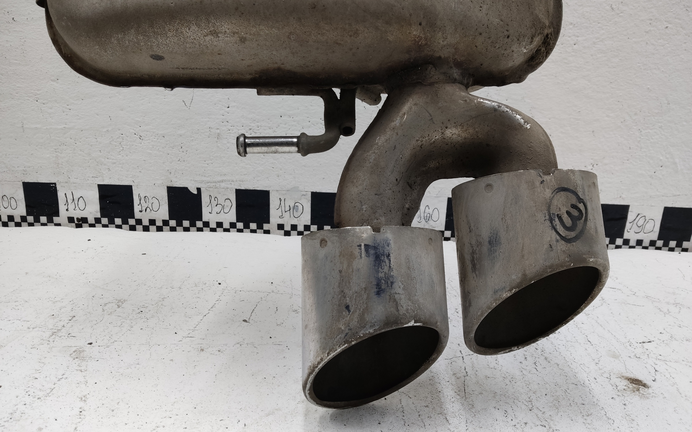 Глушитель задняя часть Chery Tiggo 8 Pro MAX