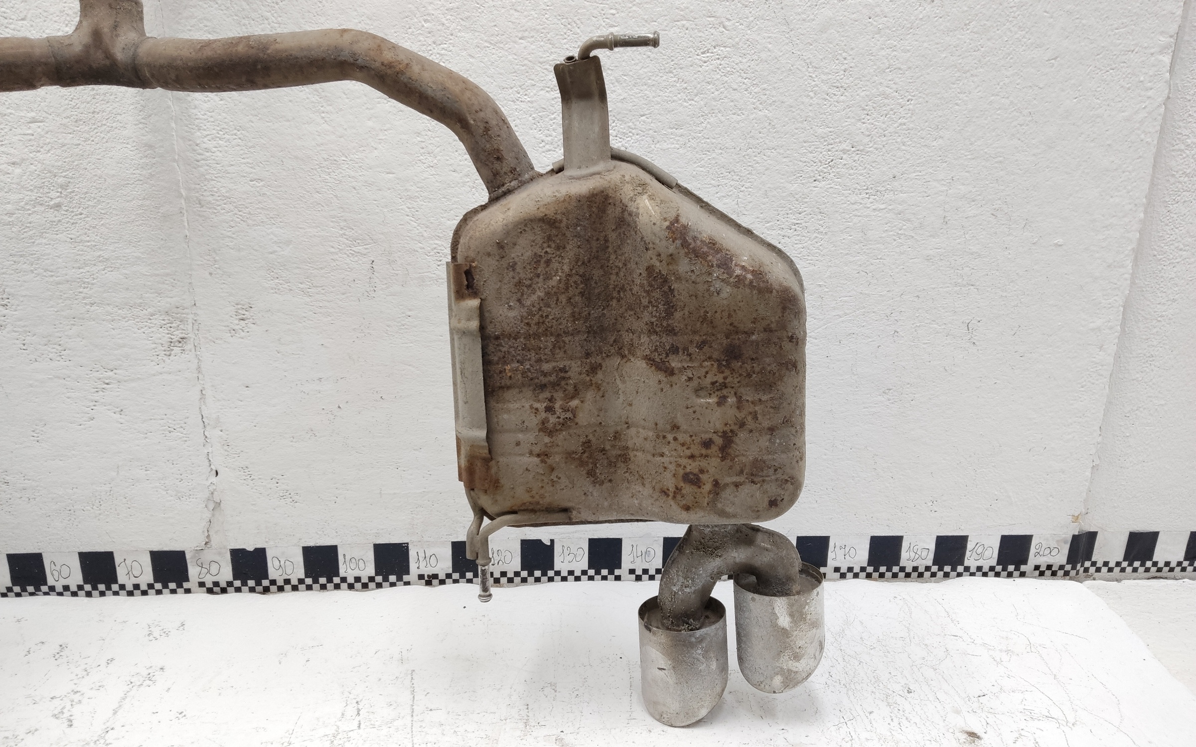 Глушитель задняя часть Chery Tiggo 8 Pro MAX