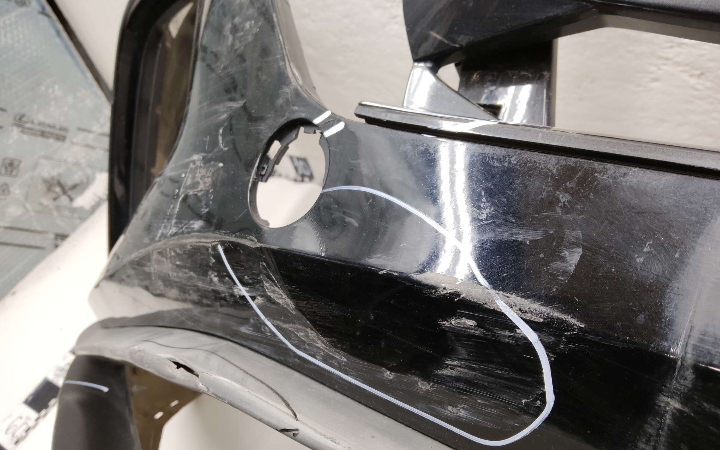 Бампер передний Hyundai Tucson 4
