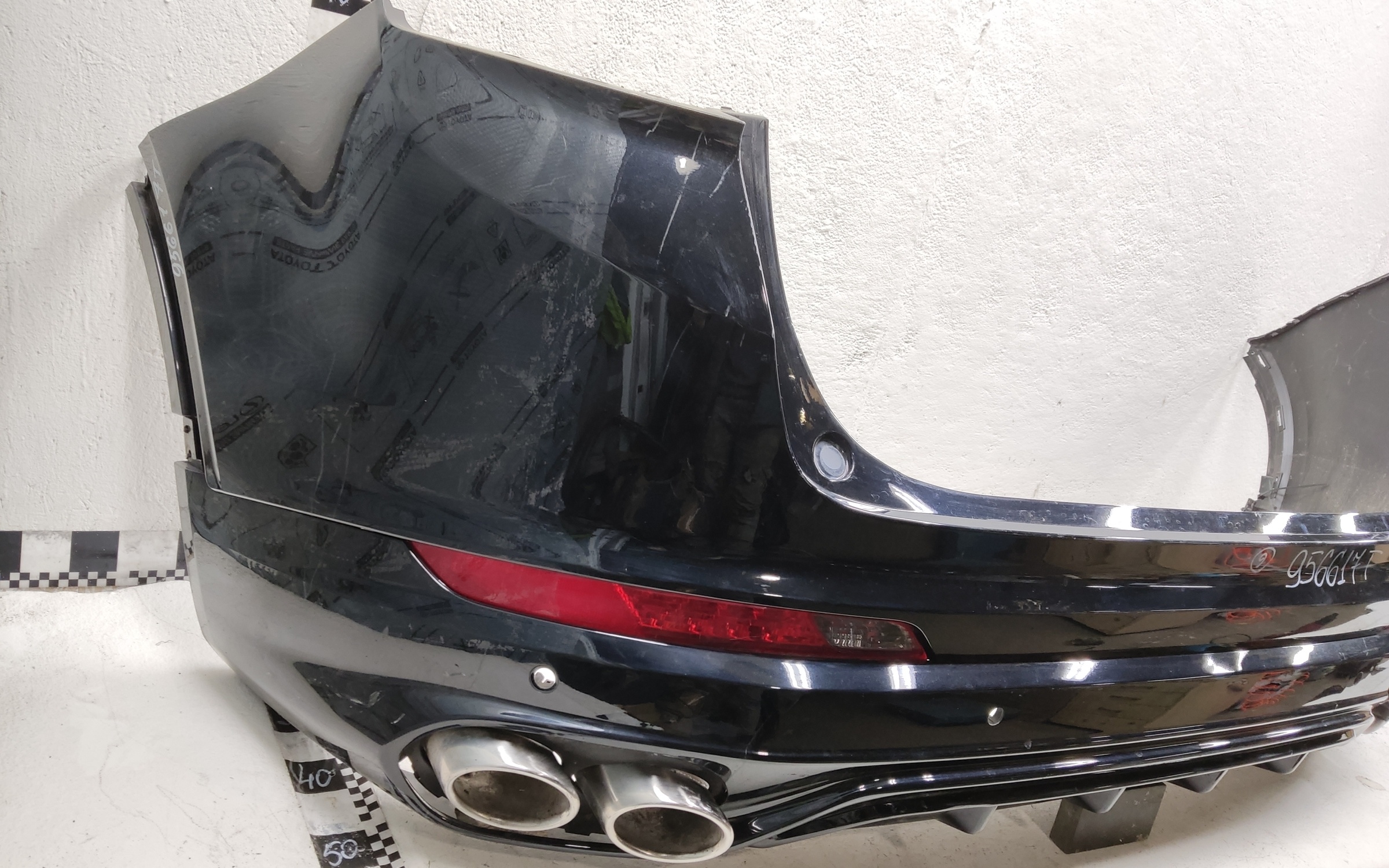 Бампер задний верхняя часть Geely Tugella