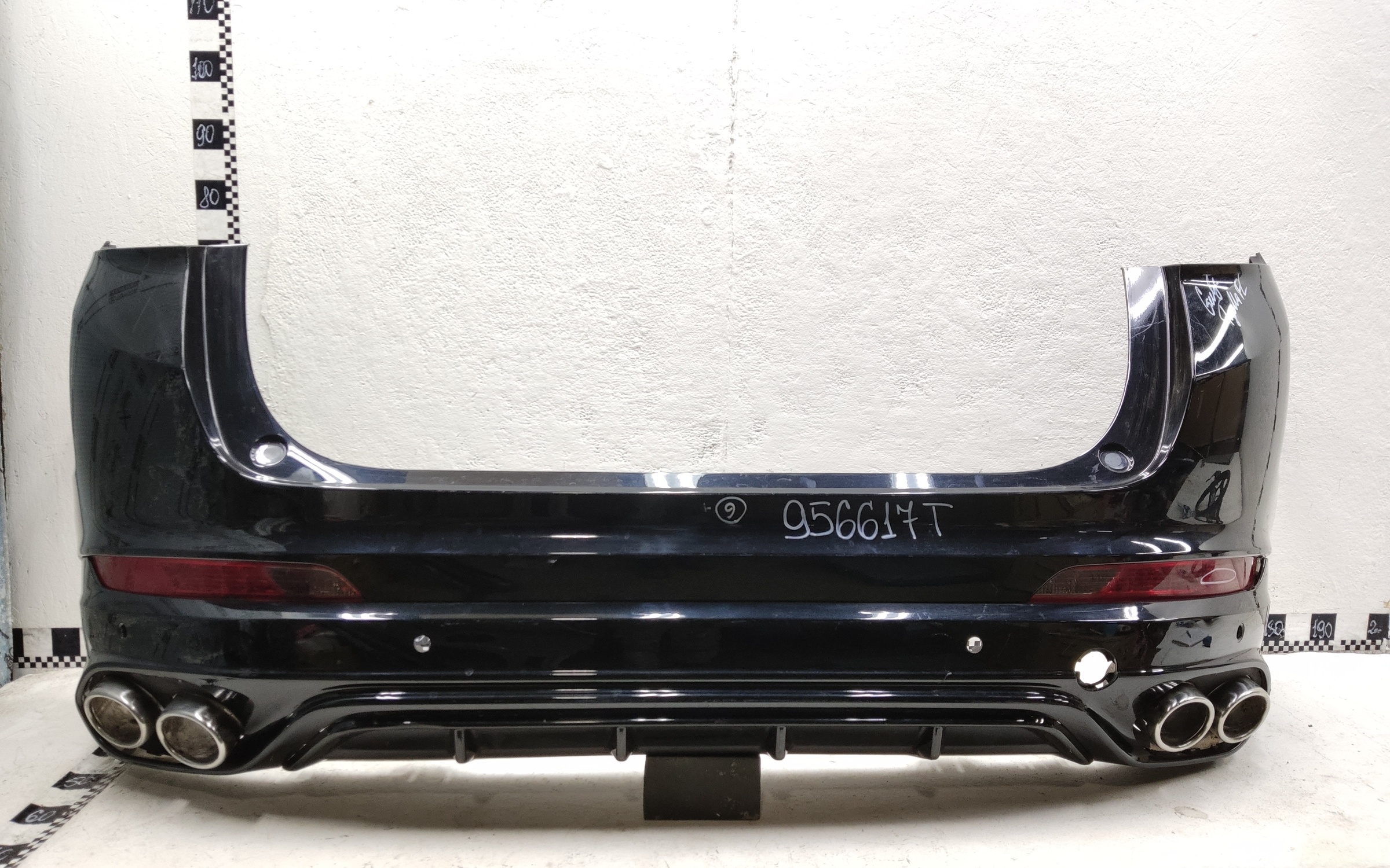 Бампер задний верхняя часть Geely Tugella