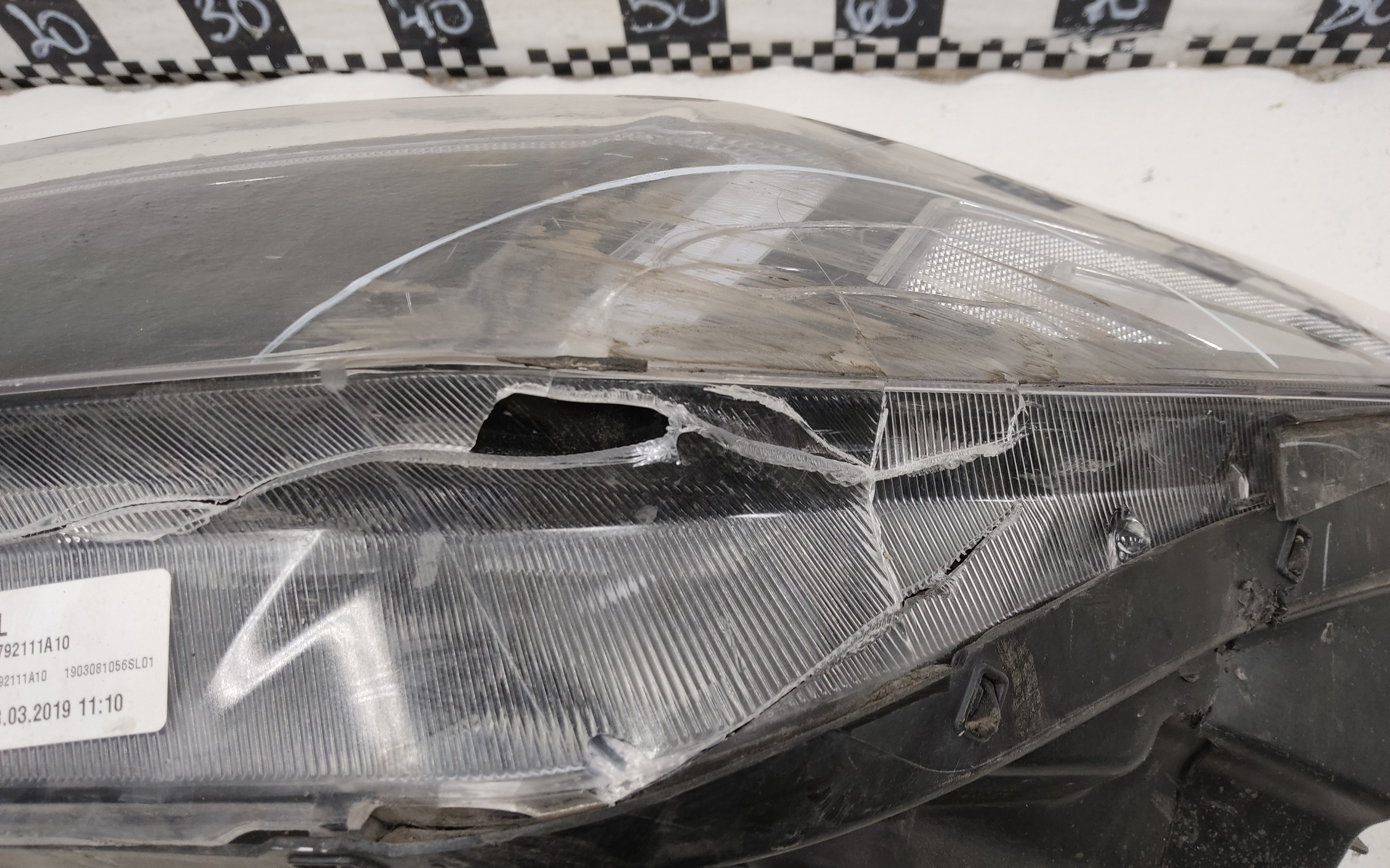 Фара передняя левая Hyundai Tucson 3 Restail LED