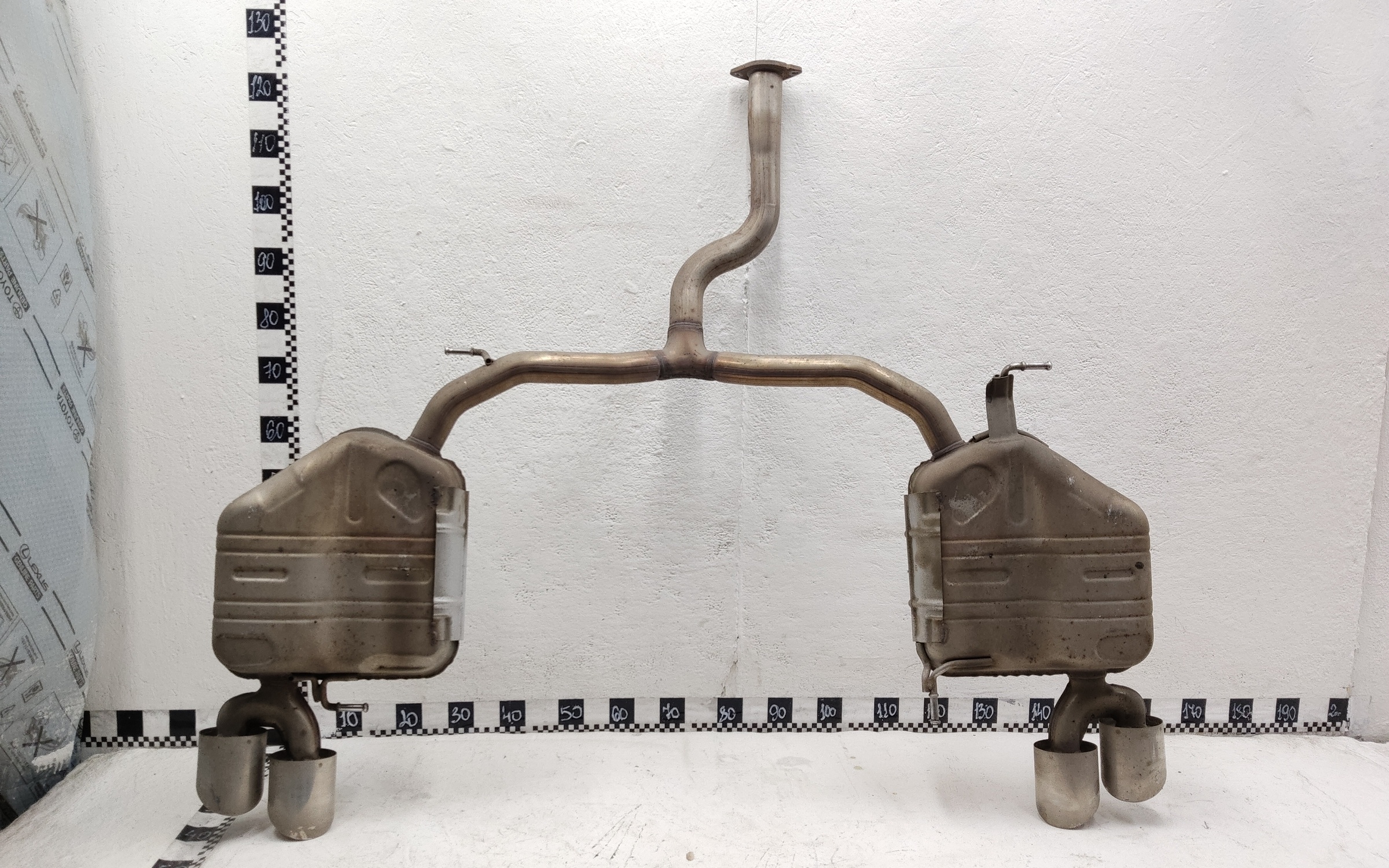 Глушитель задняя часть Chery Tiggo 8 Pro MAX