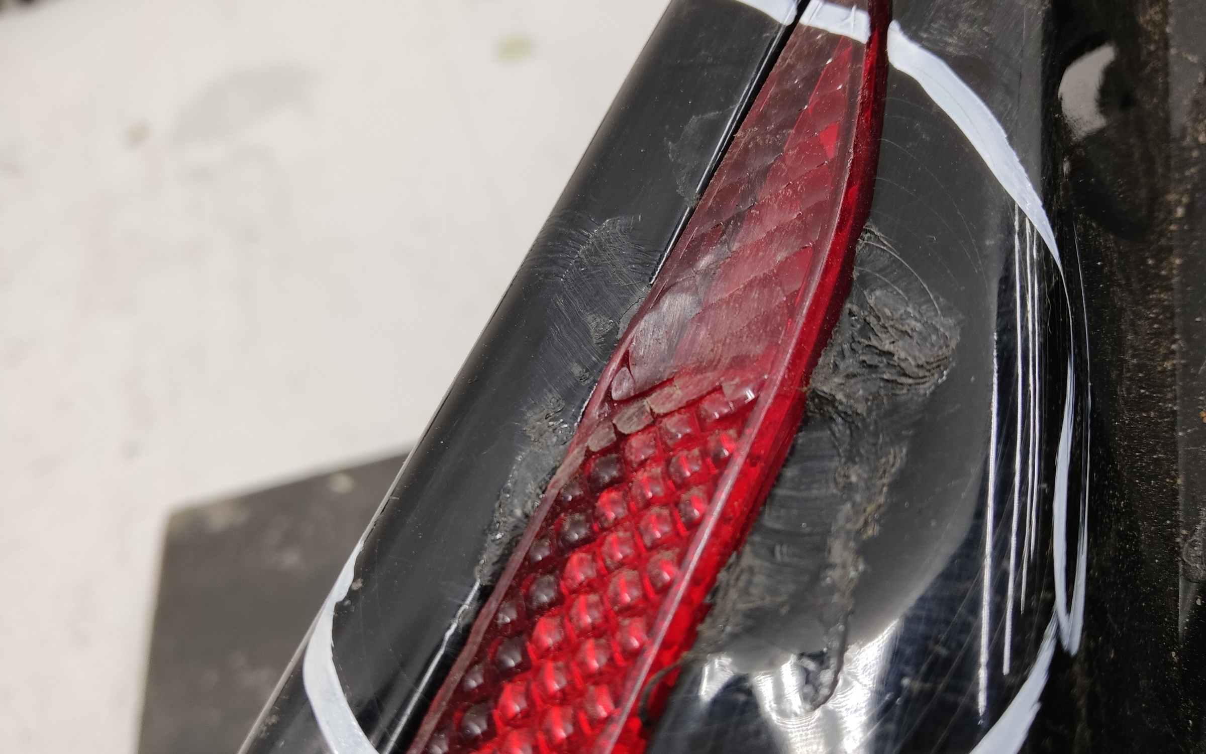 Юбка заднего бампера Genesis GV80