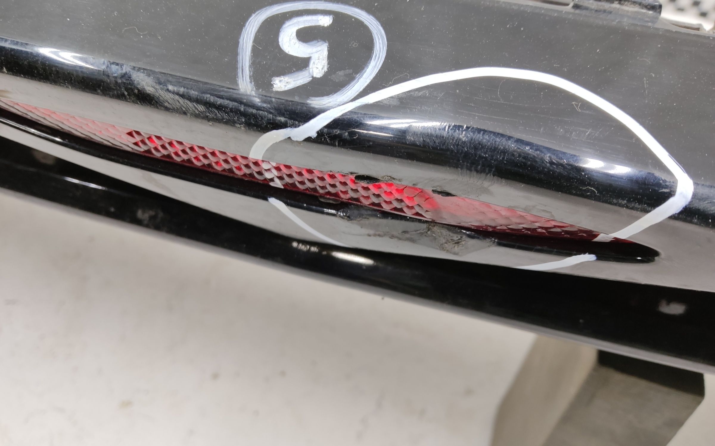 Юбка заднего бампера Genesis GV80