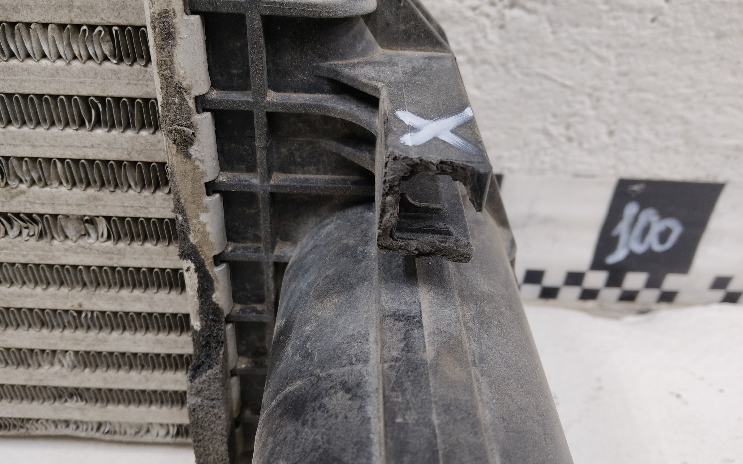 Радиатор турбины " интеркулер " Jetour X90 Plus