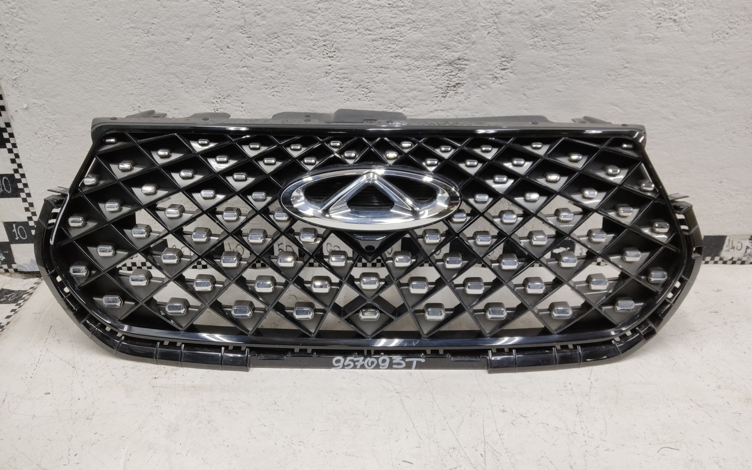 Решётка радиатора Chery Tiggo 7 Pro под камеру