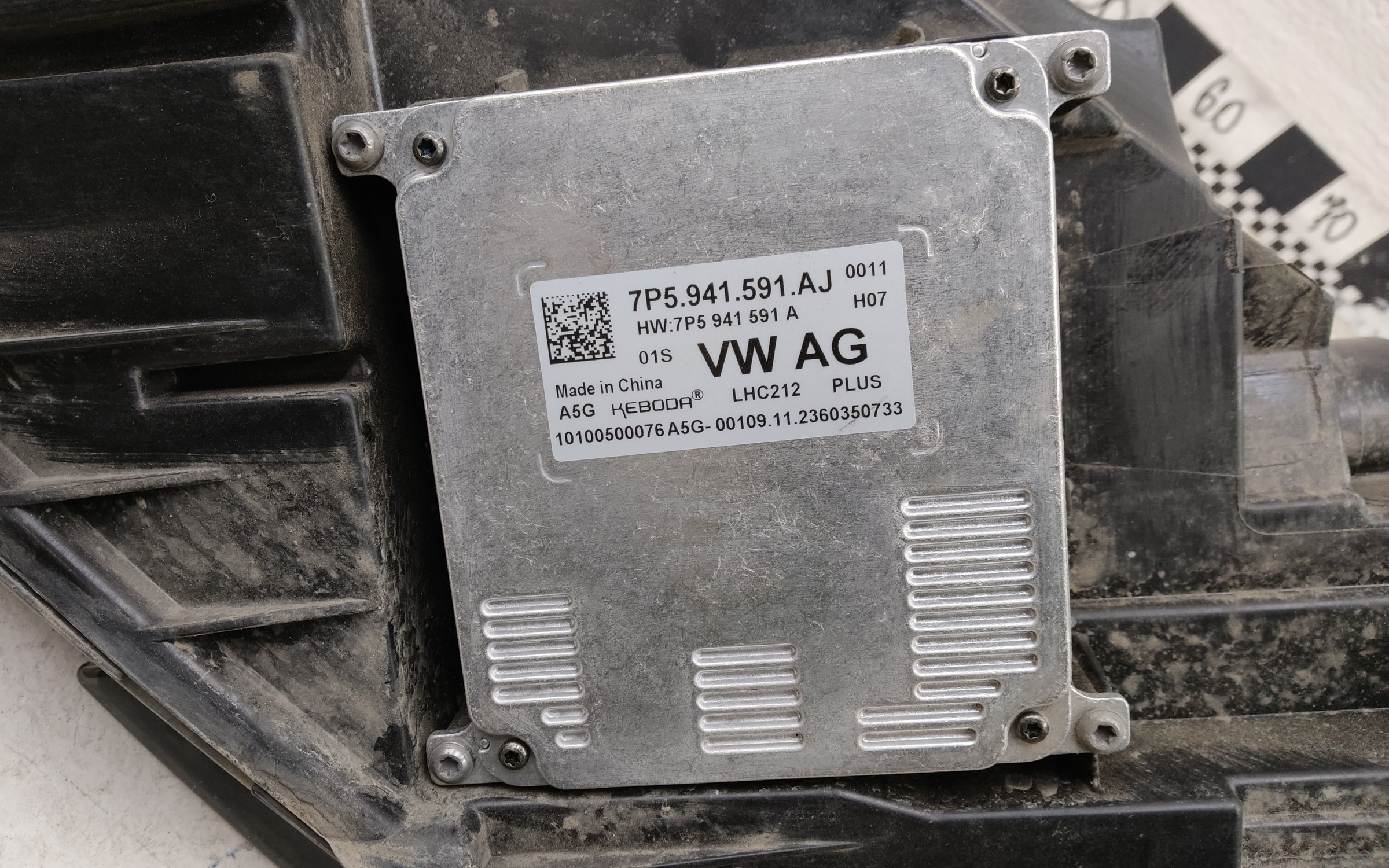 Фара передняя правая Skoda Octavia A7 Restail LED