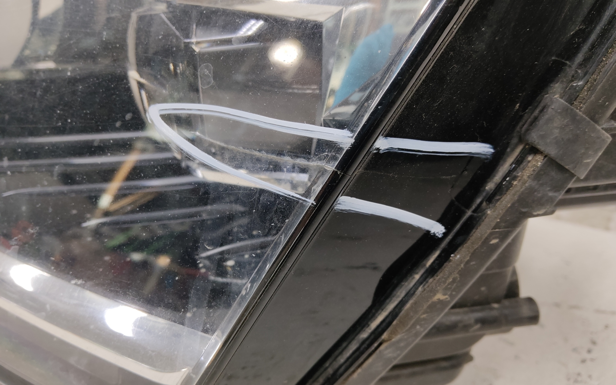 Фара передняя левая Skoda Octavia A7 Restail LED
