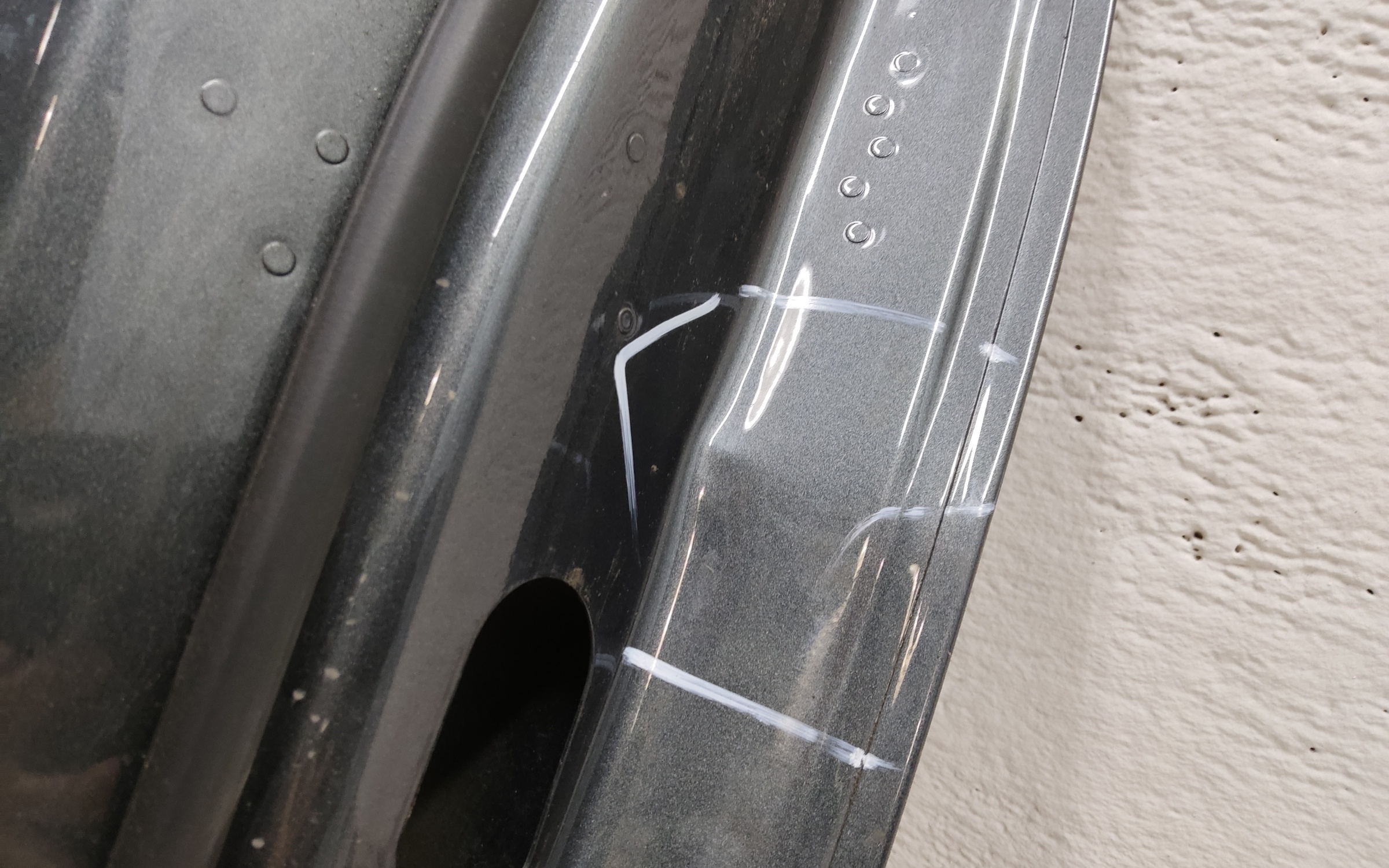 Дверь передняя левая Audi A6 C8