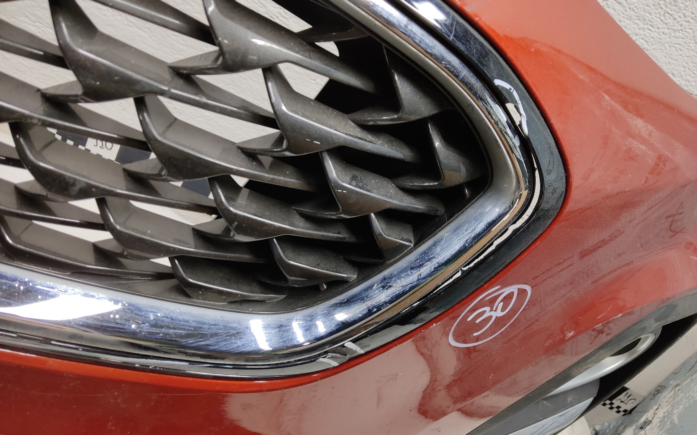 Бампер передний Kia Sportage 4 Restail
