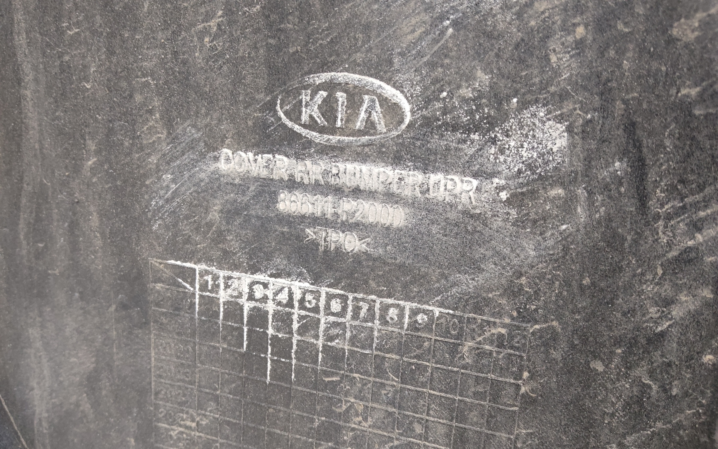 Бампер задний Kia Sorento 4