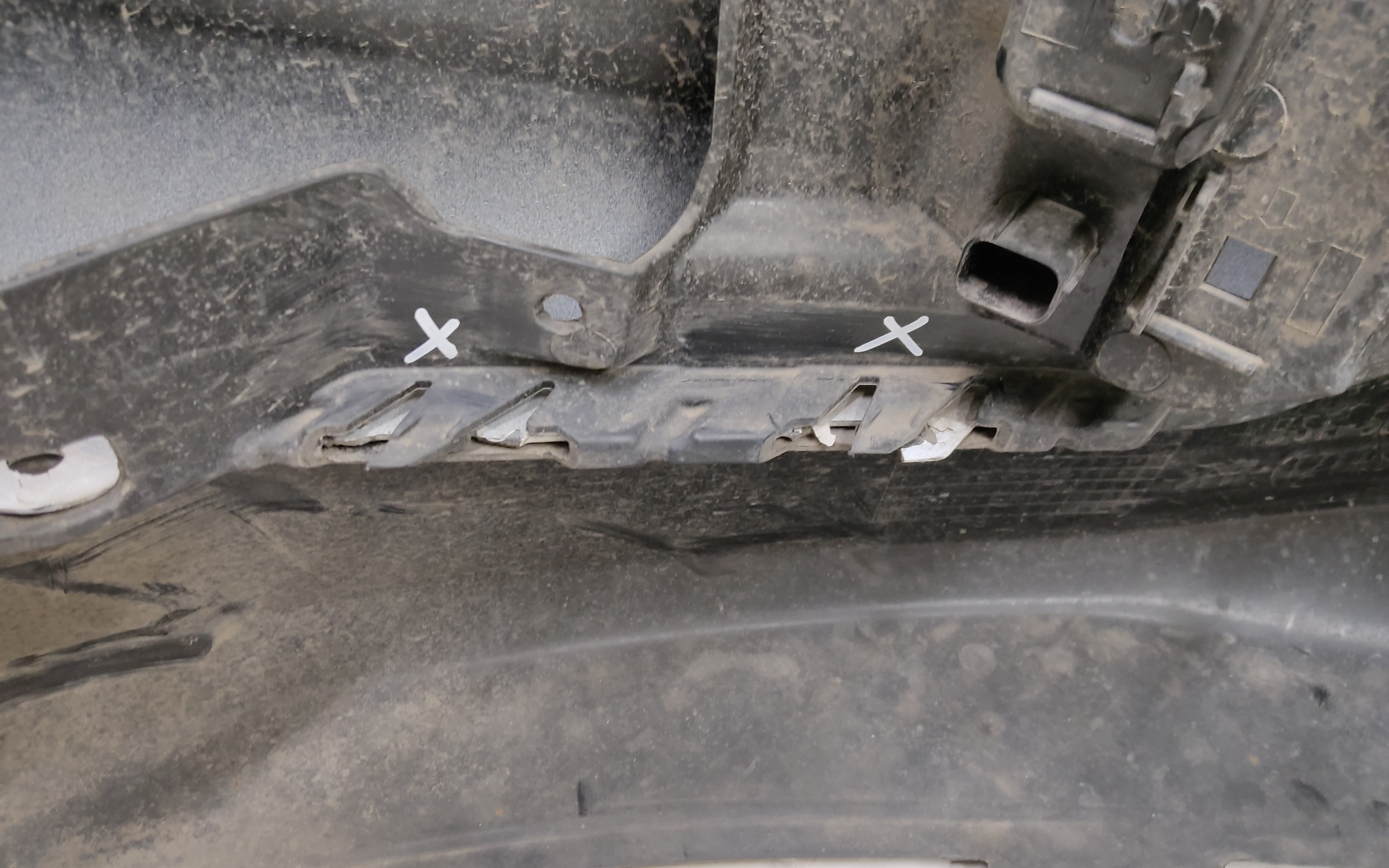 Бампер передний Mazda CX-5 2 Restail