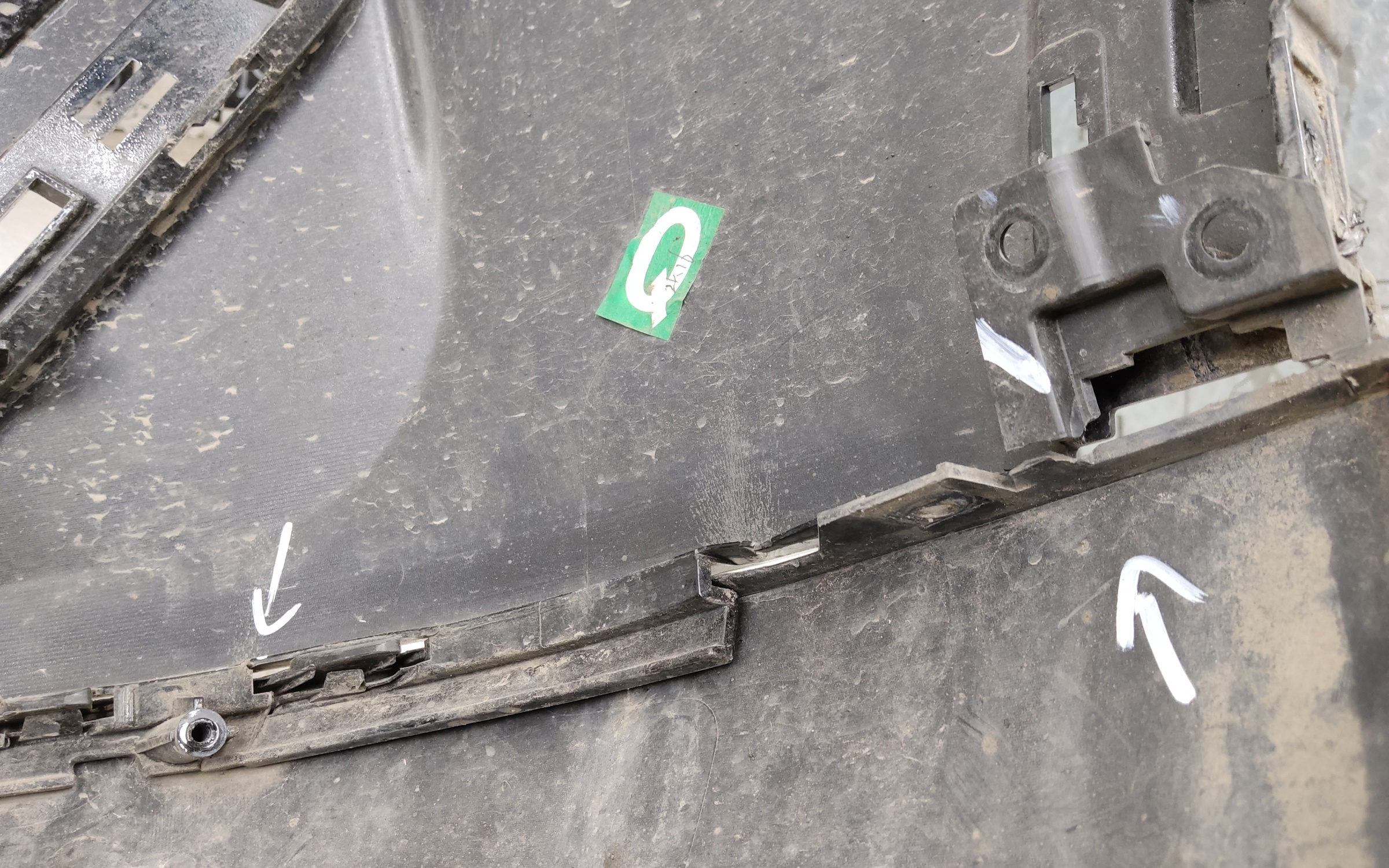 Бампер передний Chery Tiggo 7 Pro Max Restail