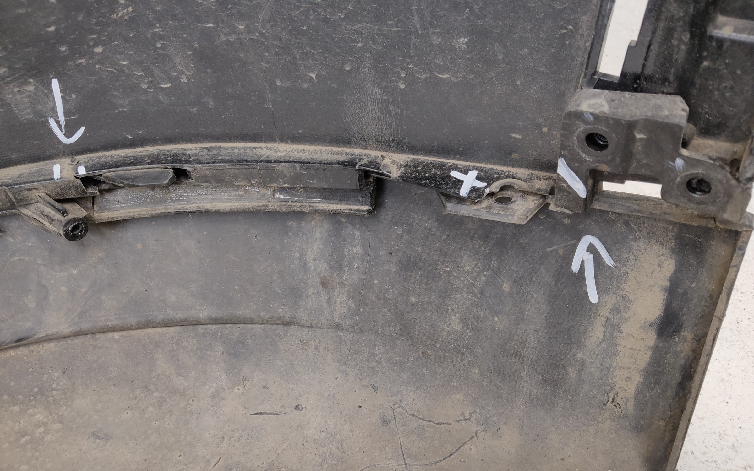 Бампер передний Chery Tiggo 7 Pro Max Restail