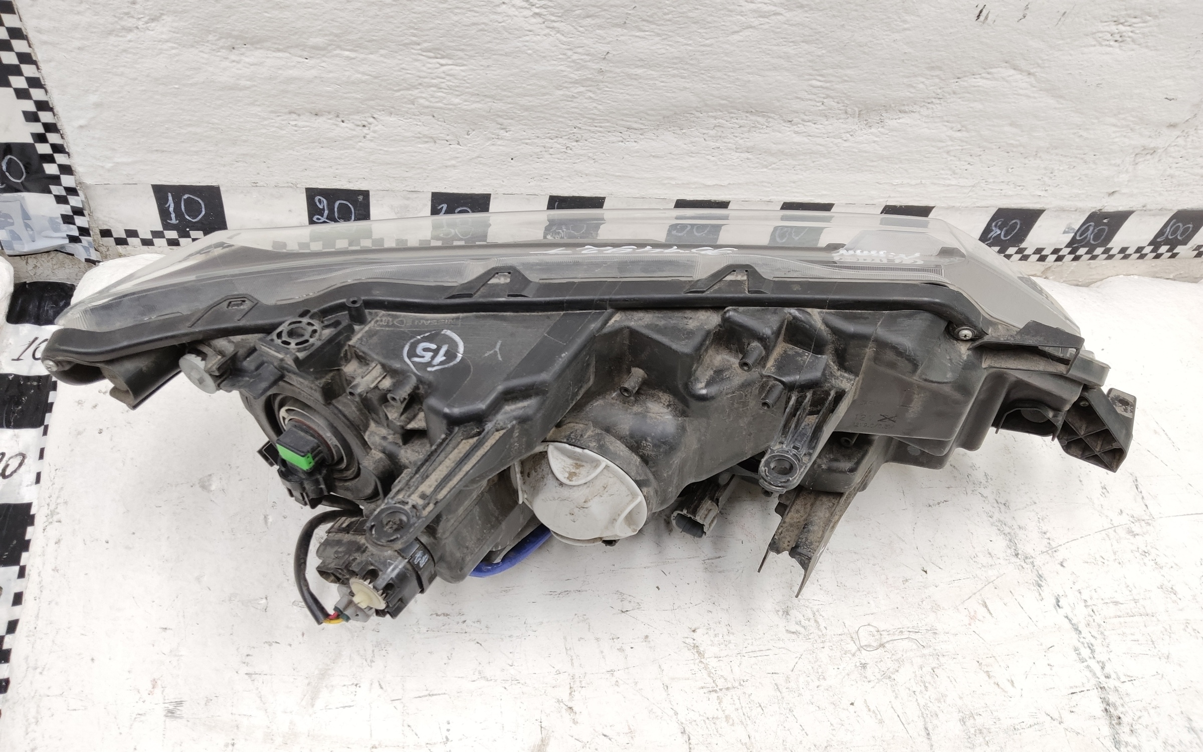 Фара передняя левая Nissan X-Trail T32 Restail галоген ДХО