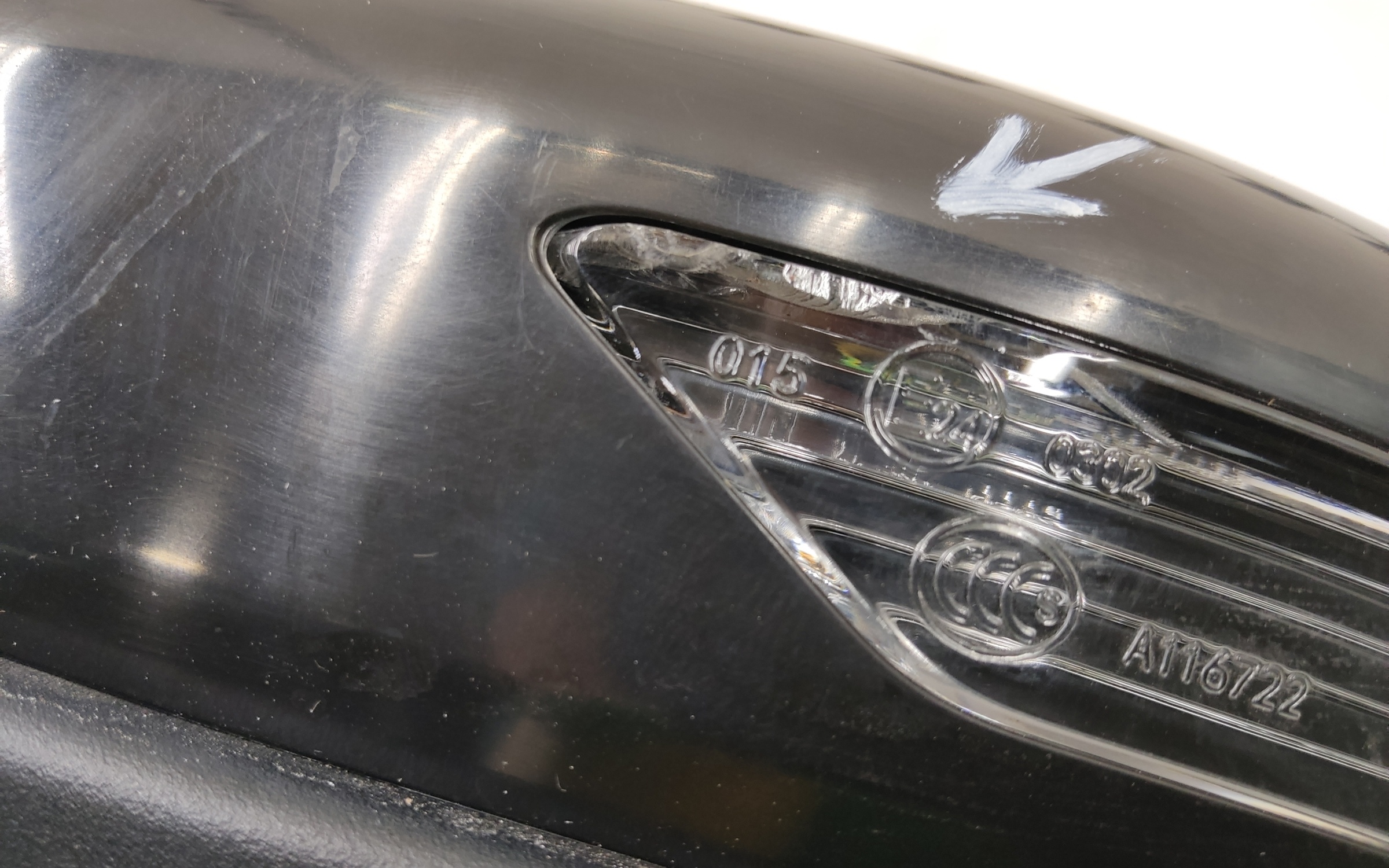 Зеркало левое Geely Emgrand 2 6 контактов
