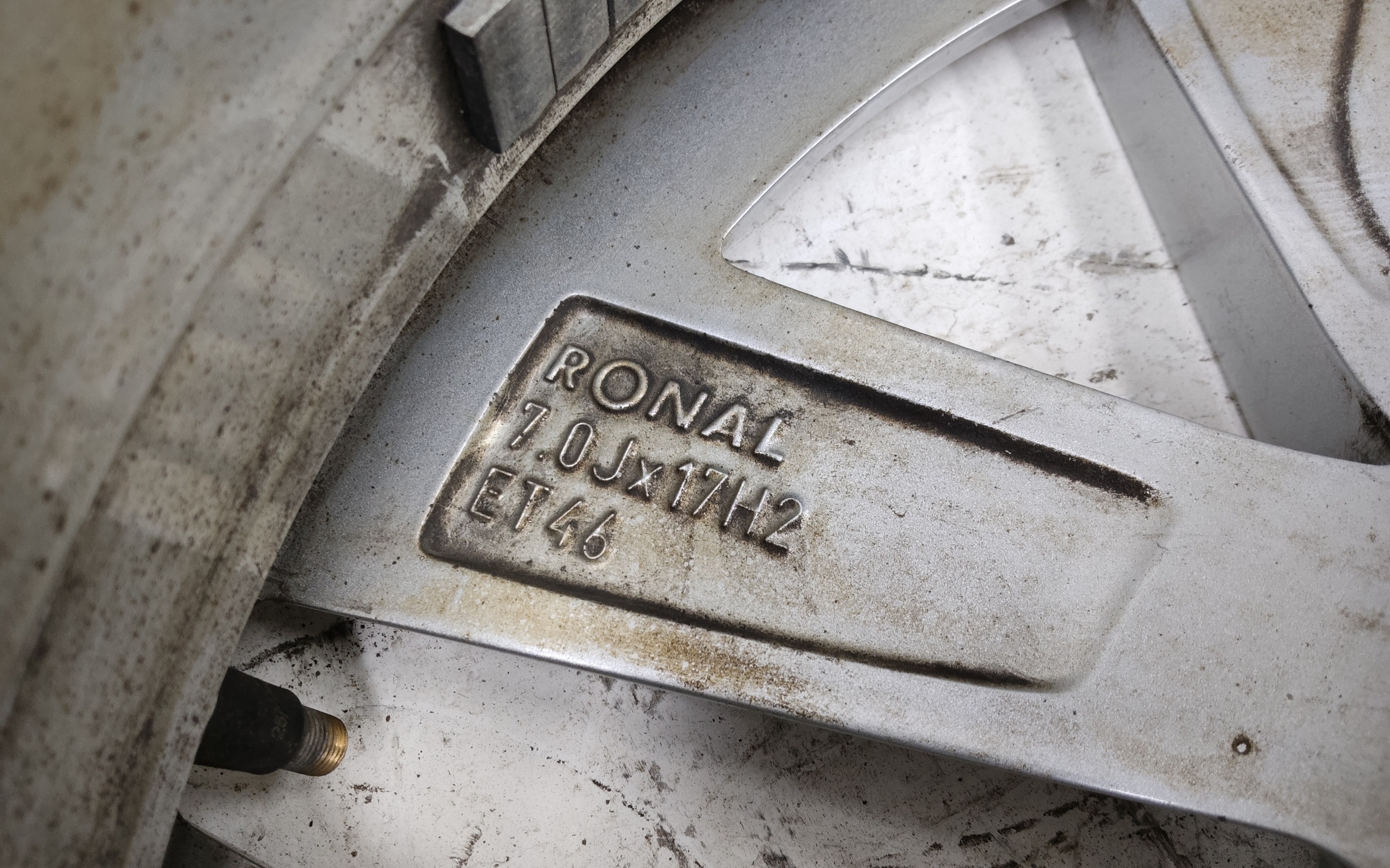 Диск колеса литой Skoda Octavia A8 R17
