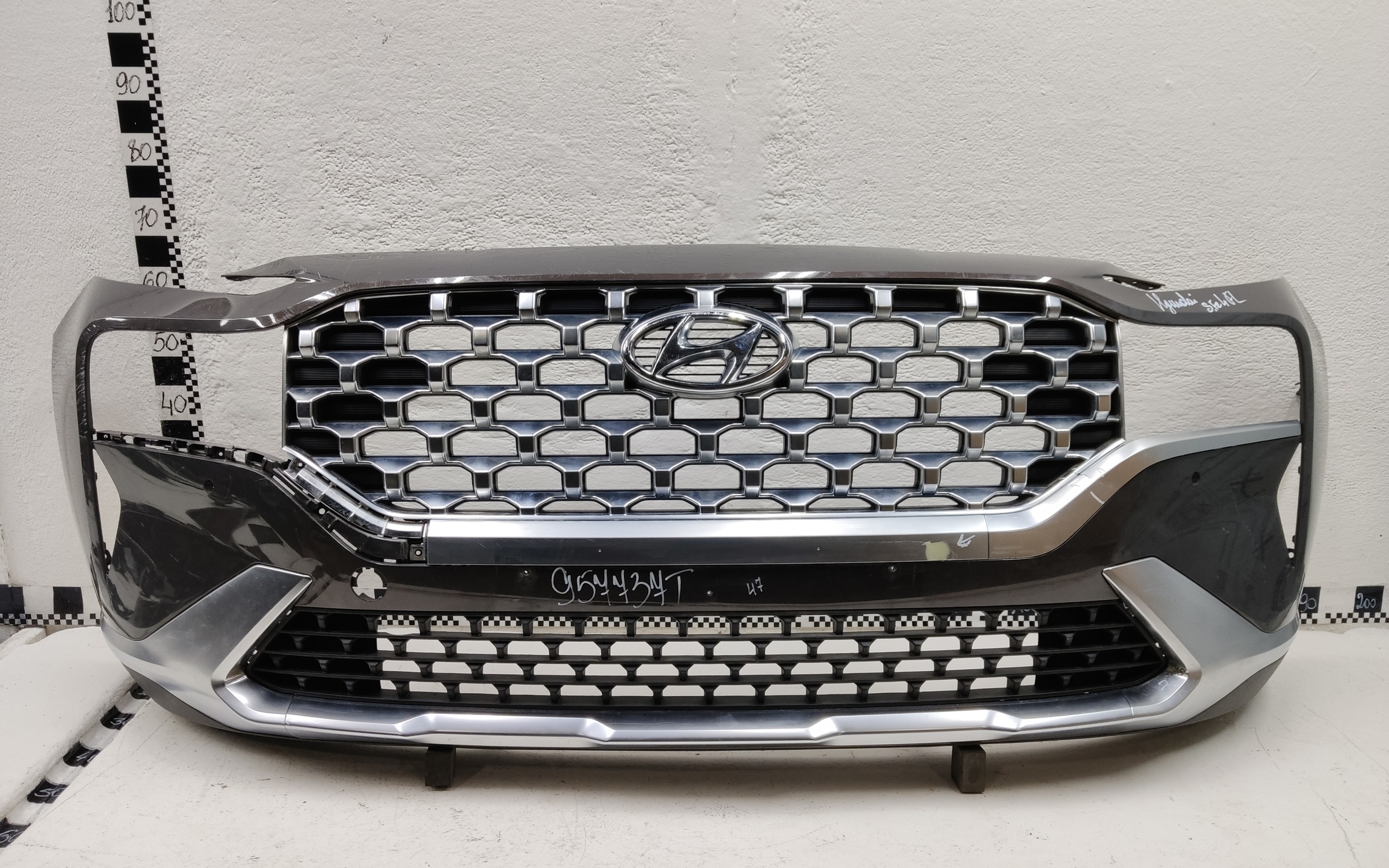 Бампер передний Hyundai Santa Fe 4 Restail
