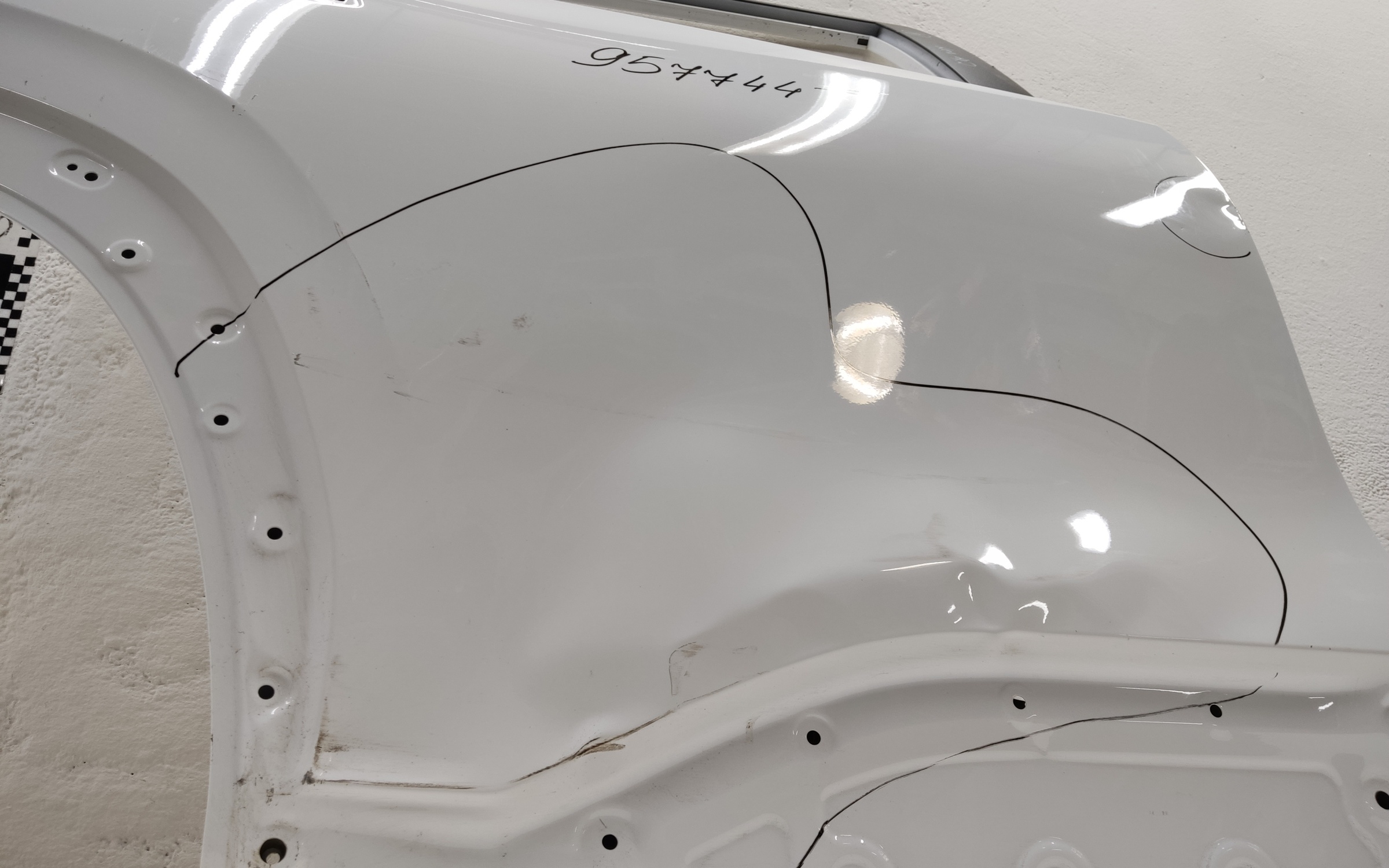 Дверь задняя правая Geely Cityray