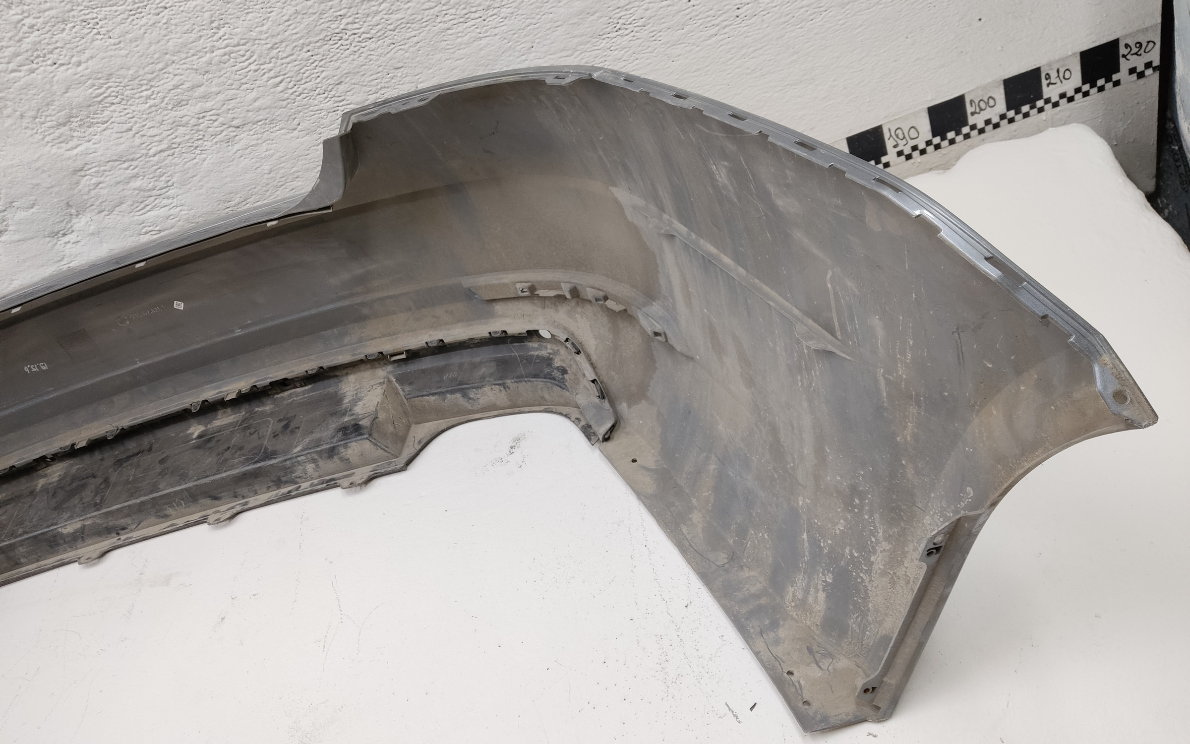 Бампер задний Skoda Octavia A7 Liftback Restail