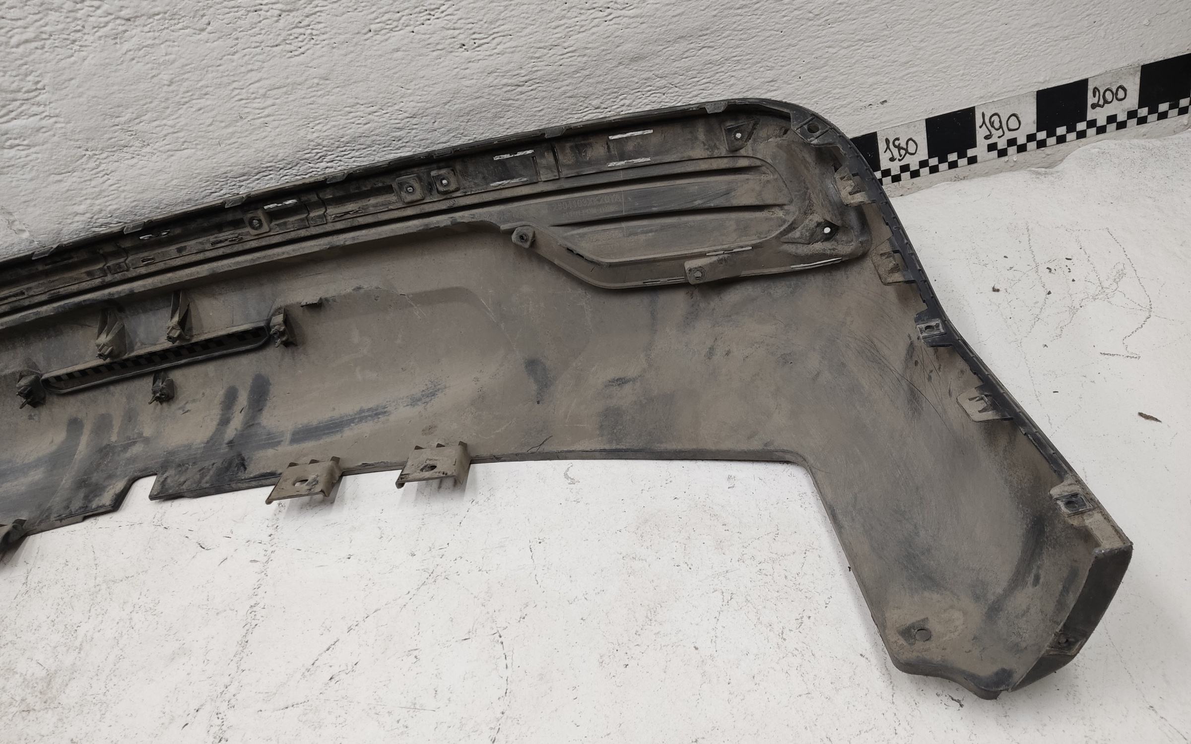 Юбка заднего бампера Haval M6 2