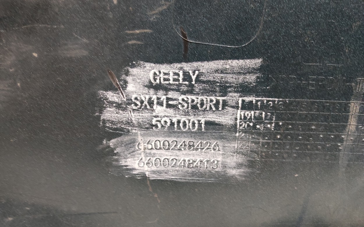 Бампер передний Geely Coolray под парктроник