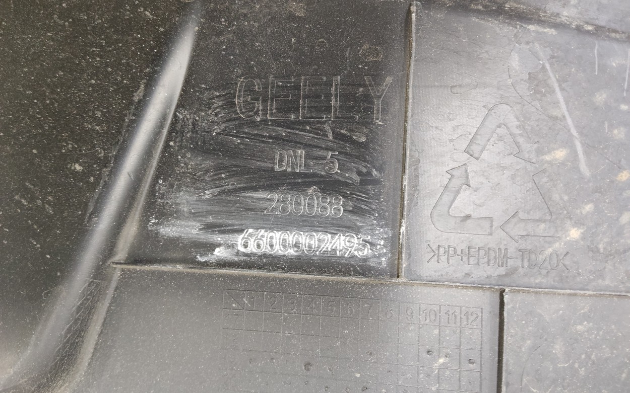 Накладка передней панели Geely Tugella