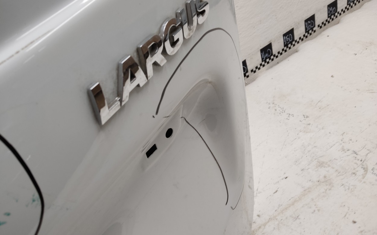 Дверь задняя правая распашная глухая Lada Largus Фургон