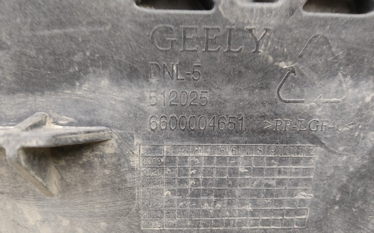 Панель передняя Geely Tugella