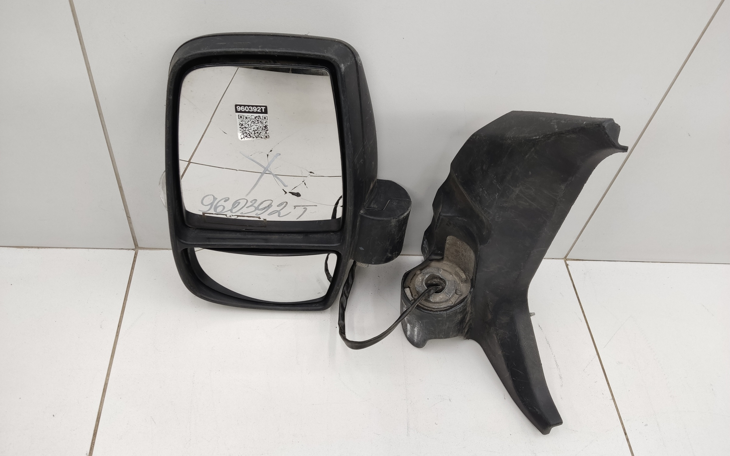 Зеркало левое короткая ножка Ford Transit 7 6 контактов