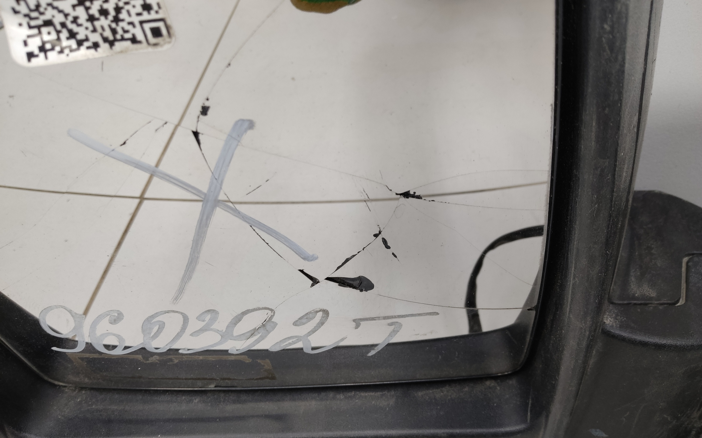 Зеркало левое короткая ножка Ford Transit 7 6 контактов