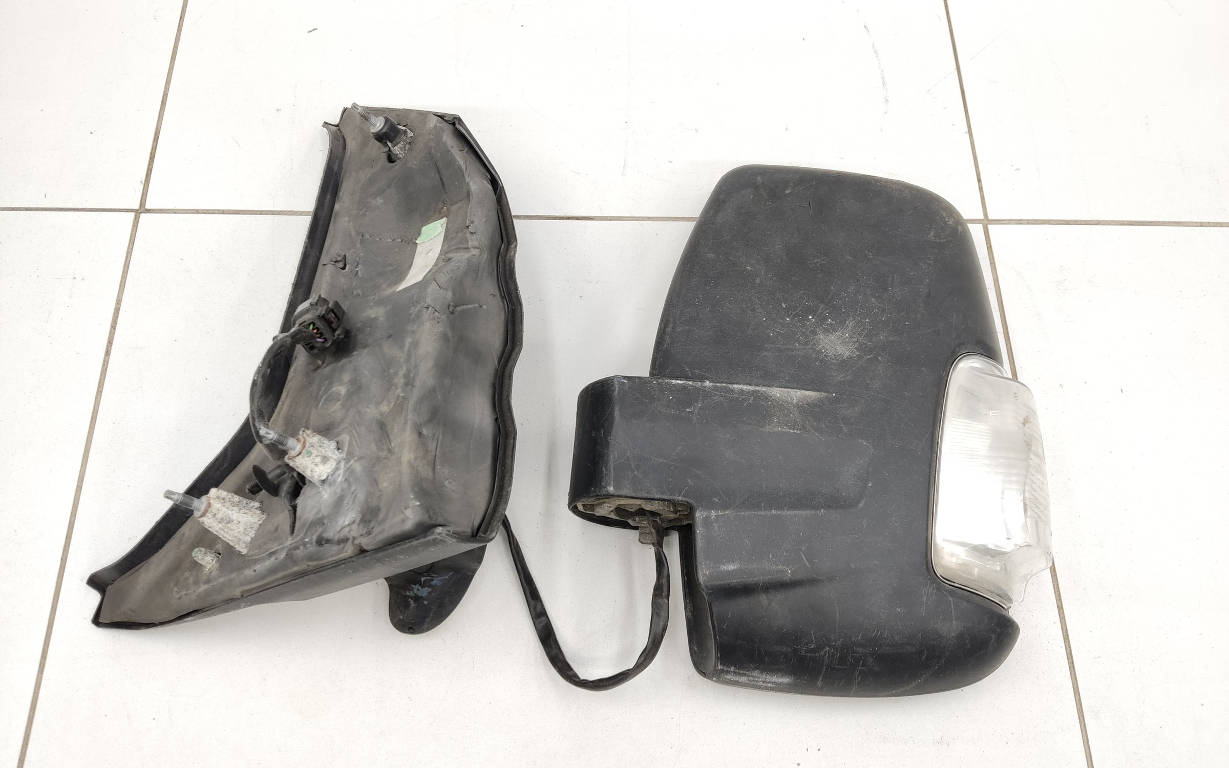 Зеркало левое короткая ножка Ford Transit 7 6 контактов