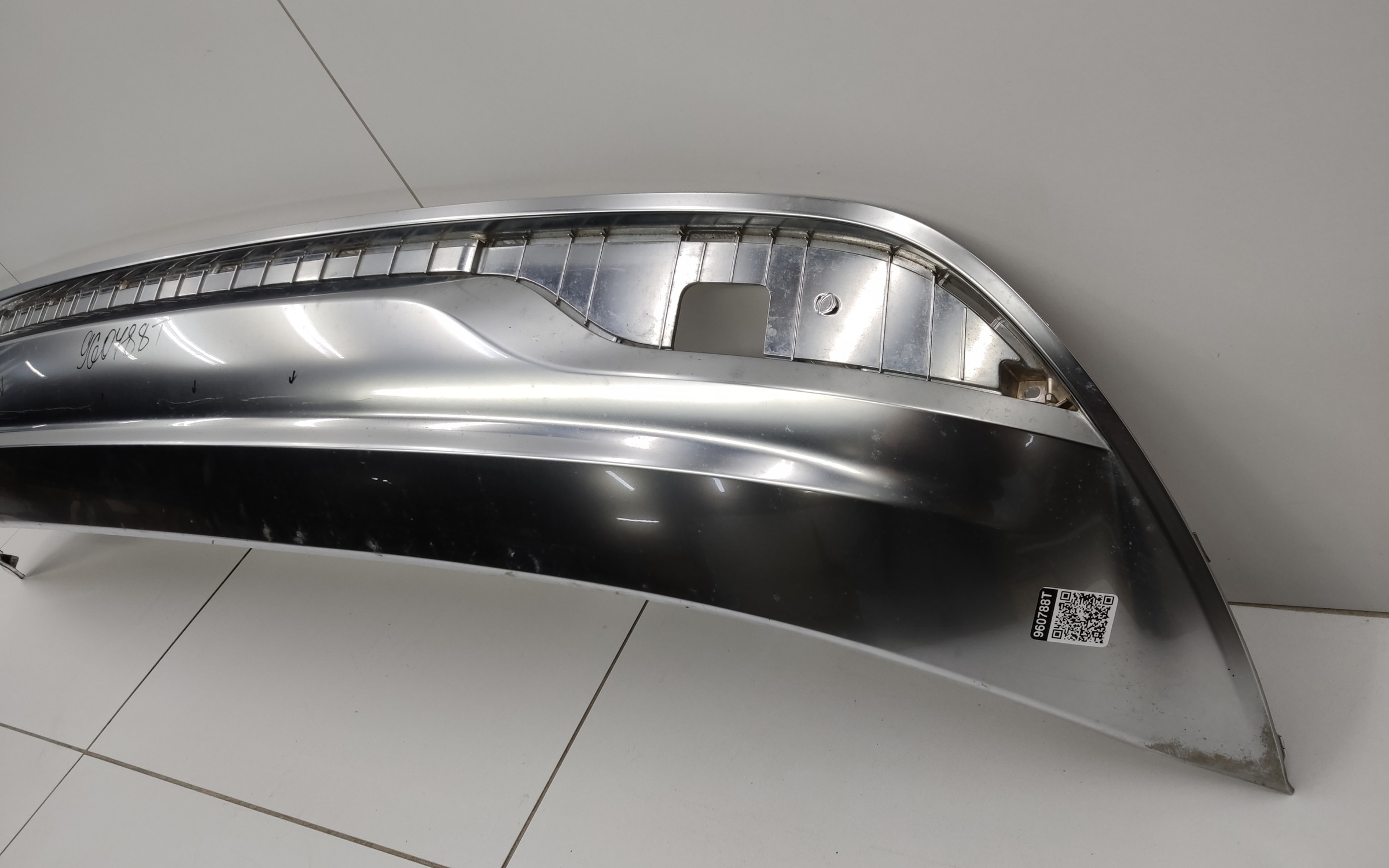 Накладка хром заднего бампера Hyundai Santa Fe 4 Restail