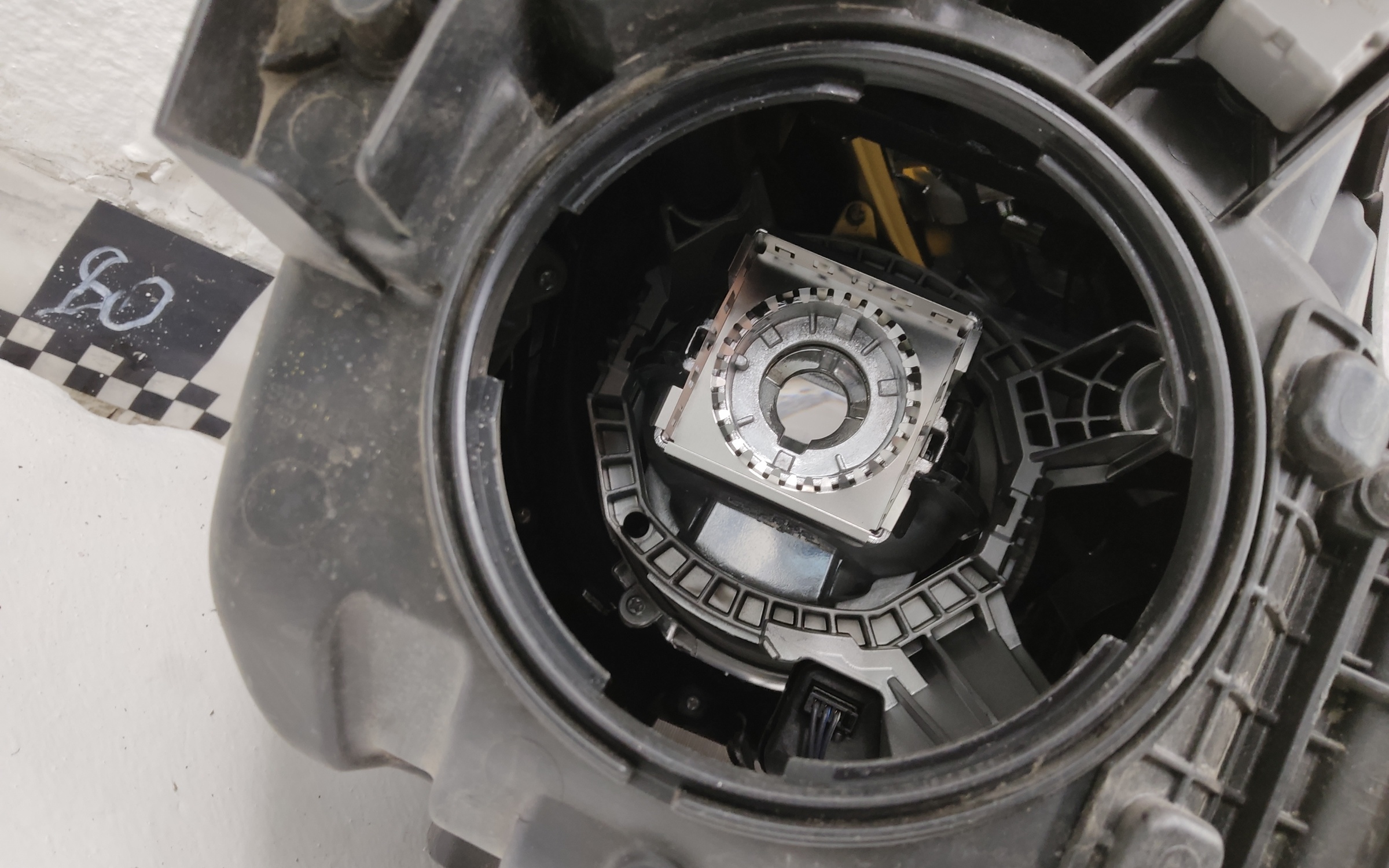 Фара передняя левая Hyundai Santa Fe 3 Restail ксенон адаптив