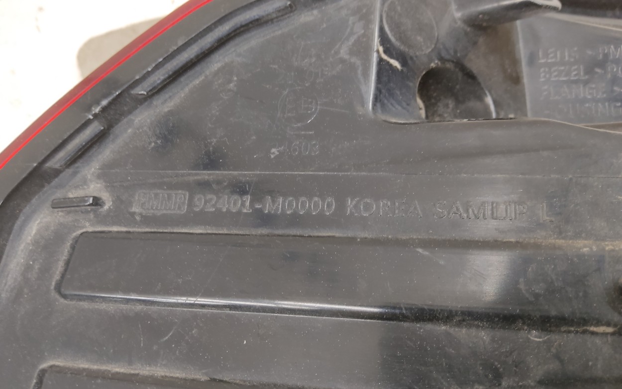 Фонарь задний левый наружный Hyundai Creta 1