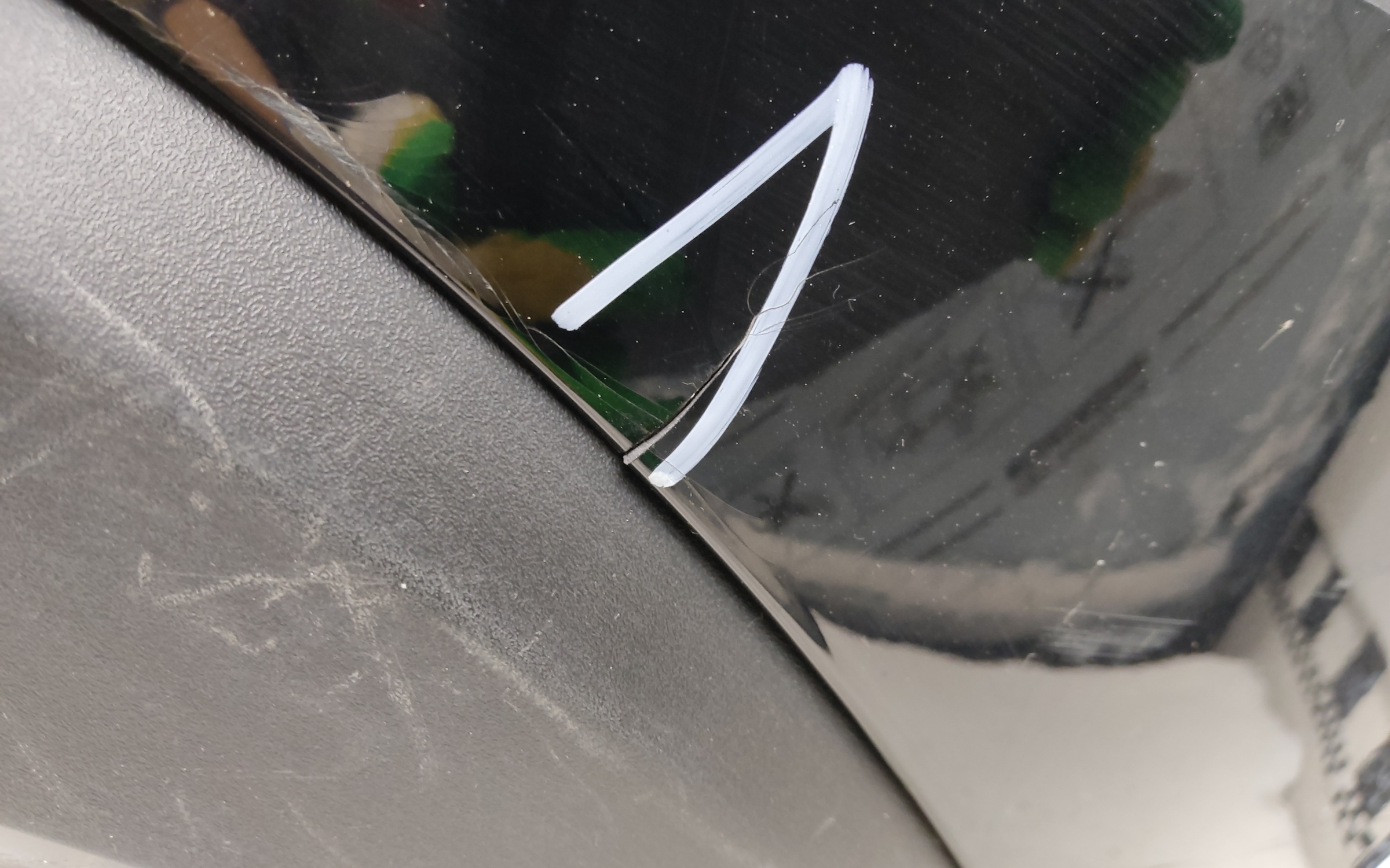 Юбка заднего бампера Hyundai Creta 2