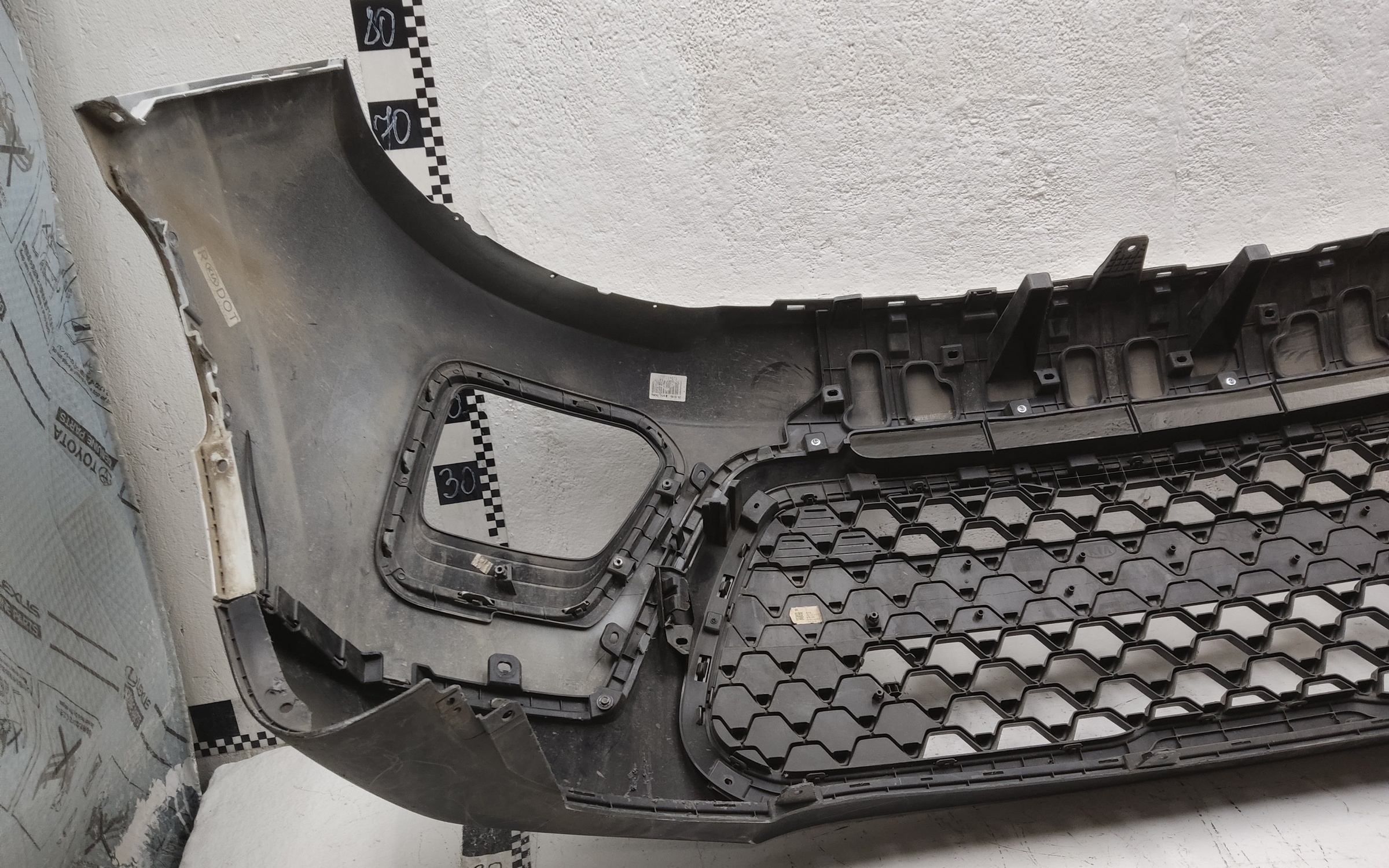 Бампер передний верхняя часть Kia Soul 3