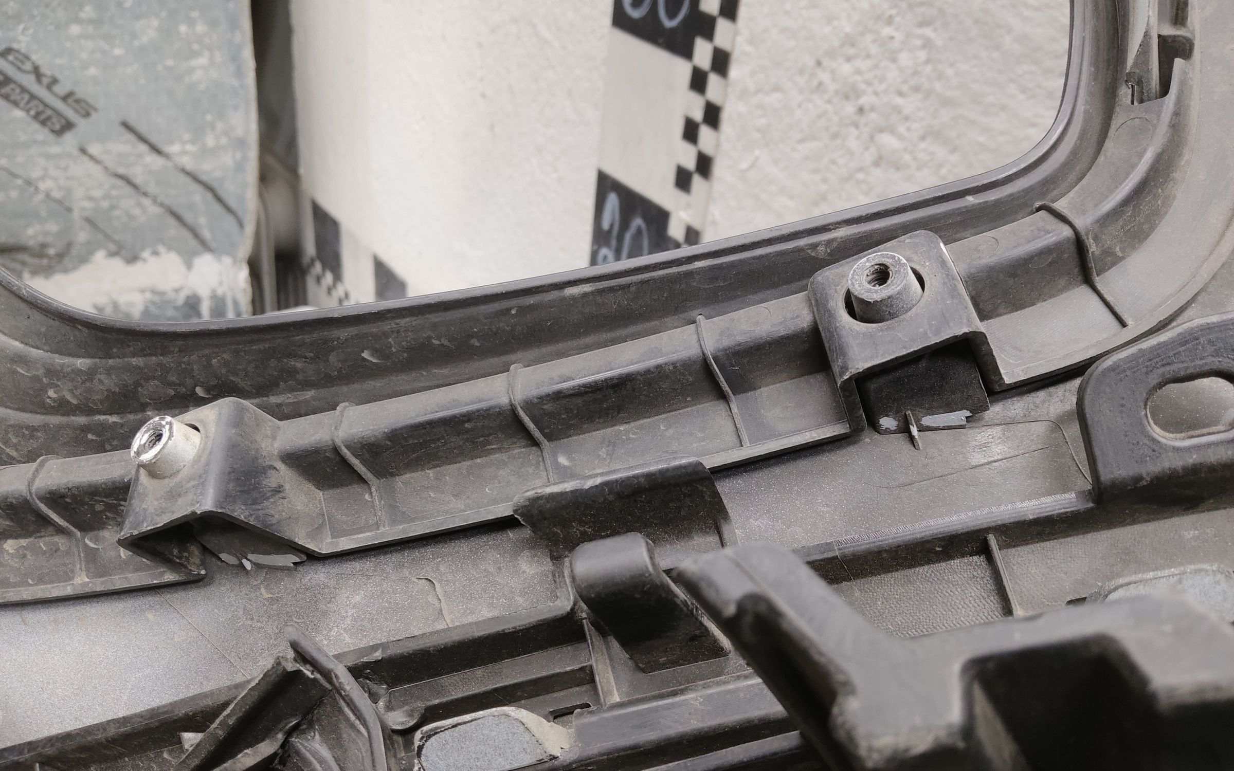 Бампер передний верхняя часть Kia Soul 3