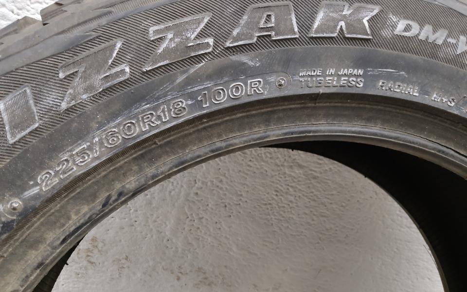 Шина зимняя не шипованная Bridgestone Blizzak DM-V1 255/60 R18 100R