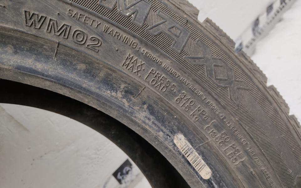 Шина зимняя не шипованная Dunlop WinterMaxx 195/55 R16 91T