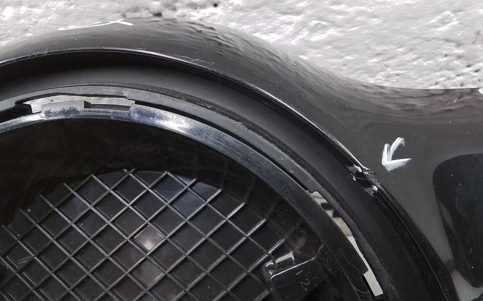 Накладка решетки радиатора Mercedes-benz GLE-klasse W166 черная