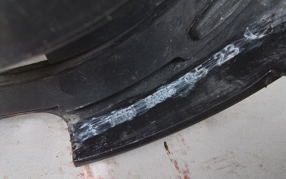 Накладка решетки радиатора Mercedes-benz GLE-klasse W166 черная