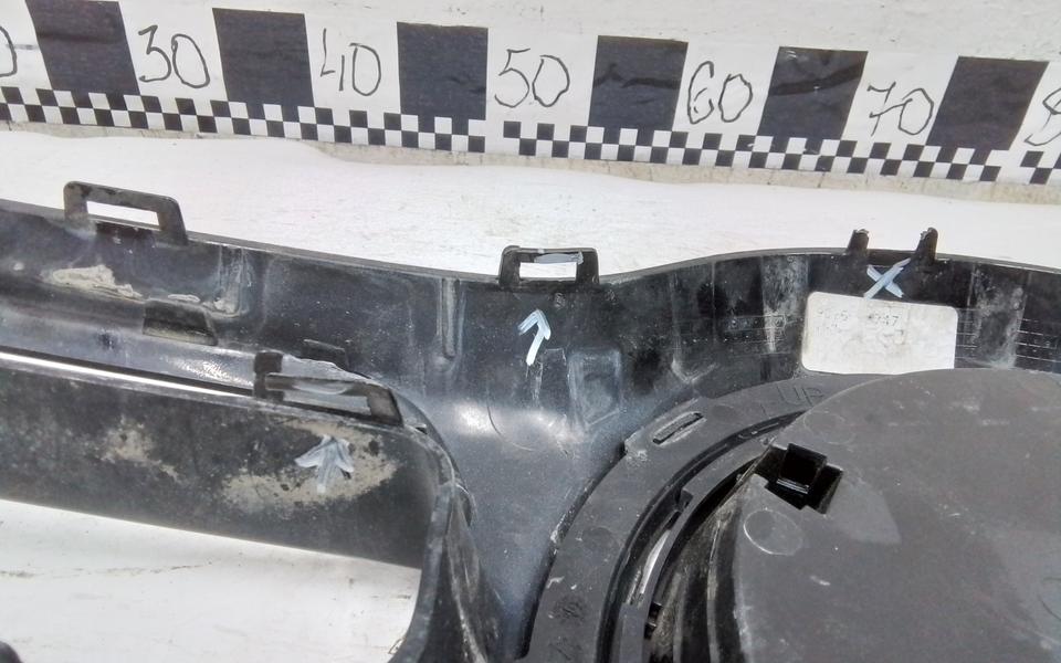 Накладка решетки радиатора Mercedes-benz GLE-klasse W166 черная