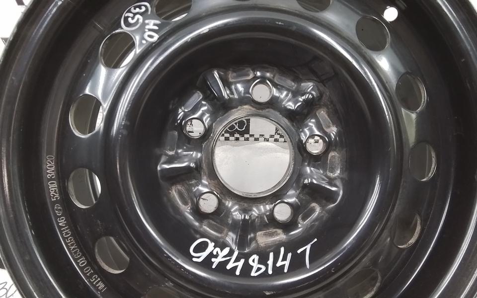 Диск колеса штампованный Hyundai Santa Fe 1 R15