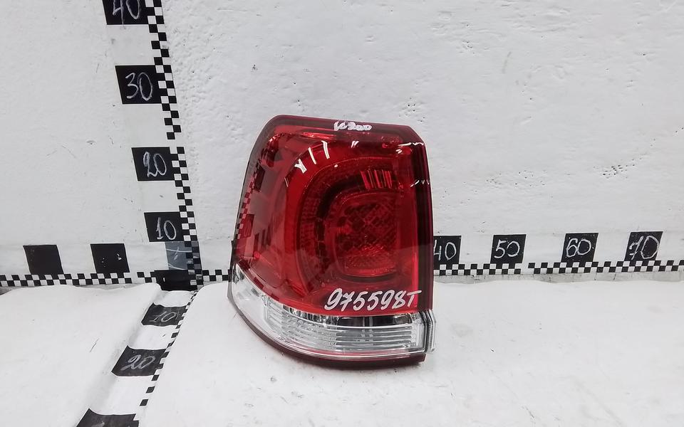 Фонарь задний левый наружный Toyota Land Cruiser 200 LED "Sat"