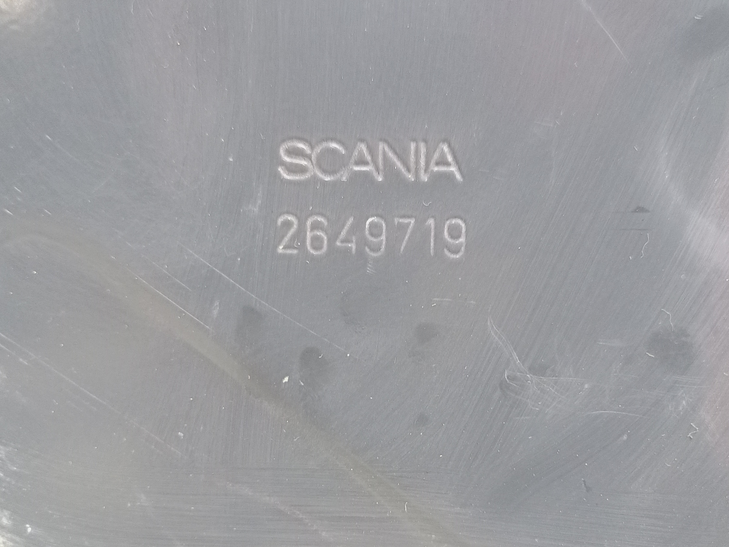Кронштейн подножки кабины левой Scania 6 Series