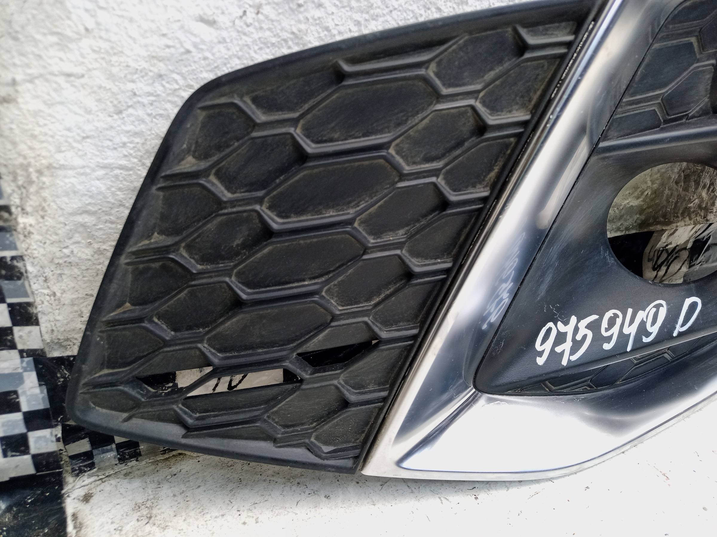 Рамка ПТФ передней левой Audi A5 2 Restail S-Line