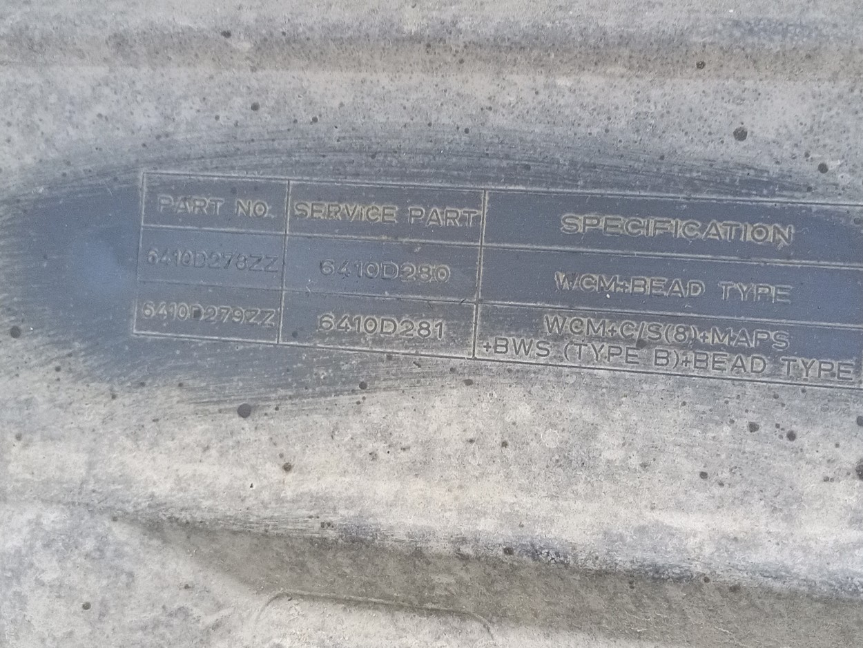 Бампер задний Mitsubishi Outlander 3 Restail 2