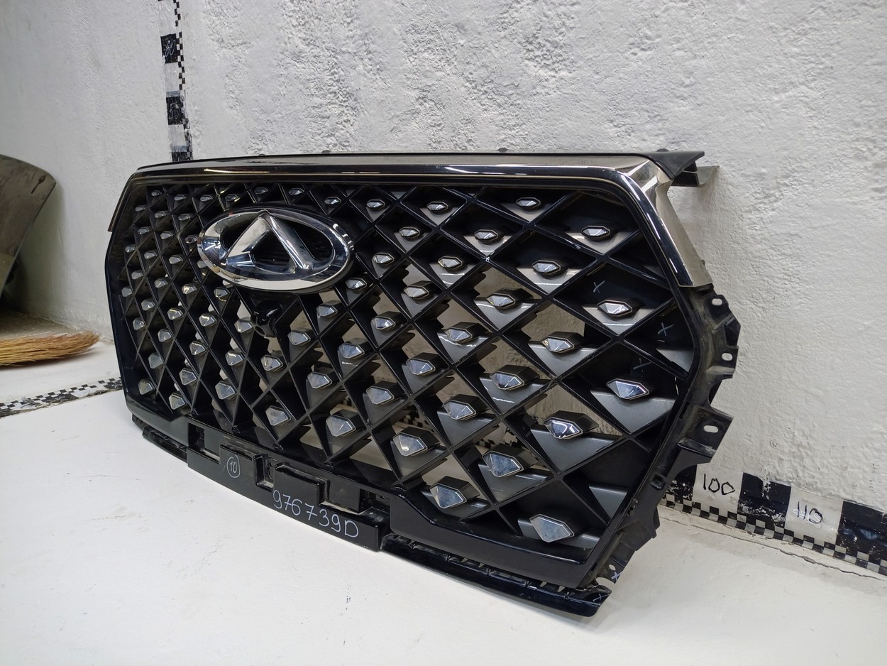 Решетка радиатора Chery Tiggo 7 Pro MAX под камеру